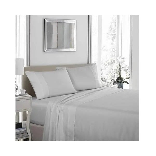 Royal Comfort Sheet Set 4 Piece Ultra Soft Weave Finish Double - Puck's
