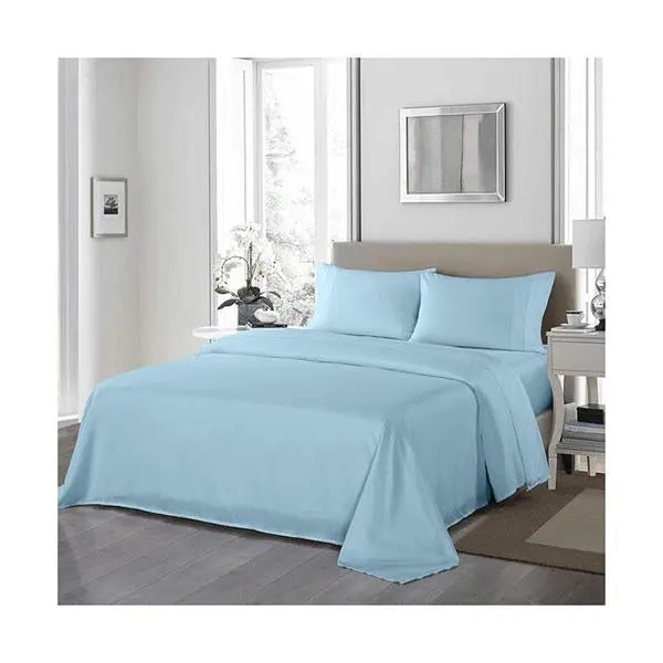 Royal Comfort Sheet Set 4 Piece Ultra Soft Weave Finish King - Puck's