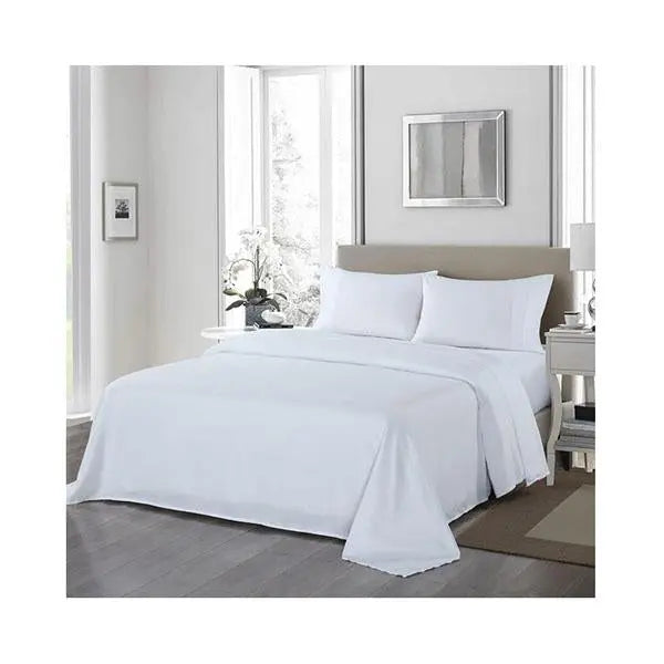 Royal Comfort Sheet Set 4 Piece Ultra Soft Weave Finish King - Puck's
