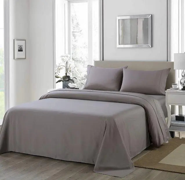 Royal Comfort Sheet Set 4 Piece Ultra Soft Weave Finish Queen - Puck's