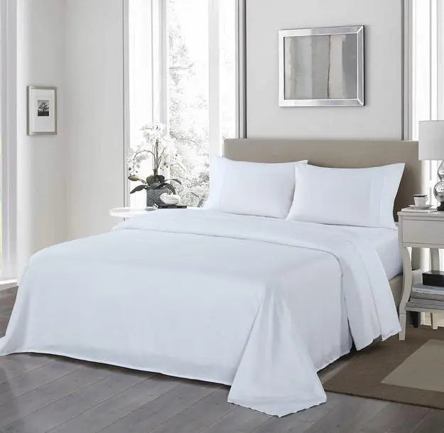 Royal Comfort Sheet Set 4 Piece Ultra Soft Weave Finish Queen - Puck's