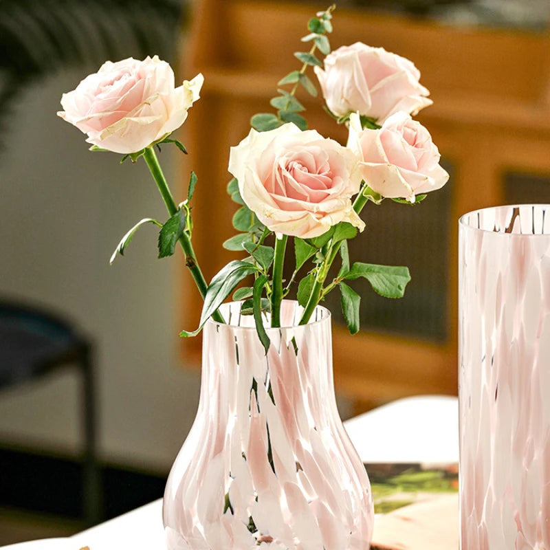 Medieval Glass Vase Pink - Puck's