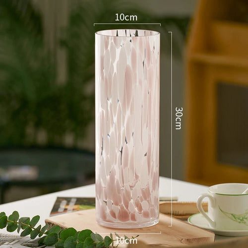 Medieval Glass Vase Pink - Puck's