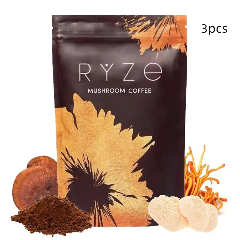 Mushroom Ground Coffee Sucrose-free Low Fat Coffee - Puck's