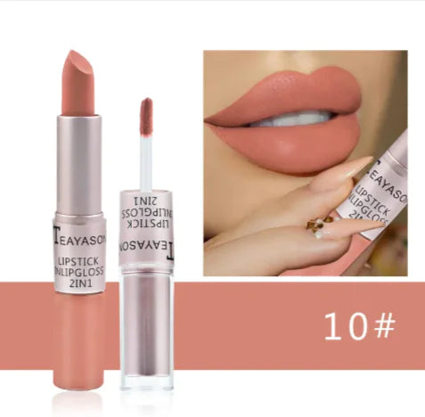 Double-Ended Matte Lip Gloss - Puck's