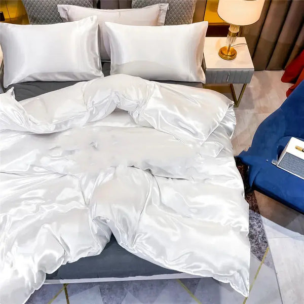 Satin Quilt Cover Pillowcase - Puck's