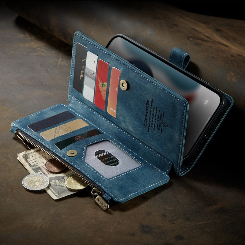 Premium Wallet Case for iPhone X to iPhone 14 - Puck's