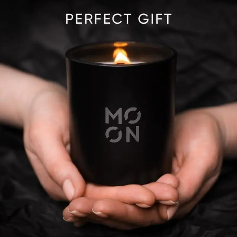 Scented Candles for Men & Women by  | Wood Wick Candles | Soy Wax Candles Non Toxic | Cedar Candle | Scented Candles | Cedar & Leaf Sage Mens Candle | - Puck's