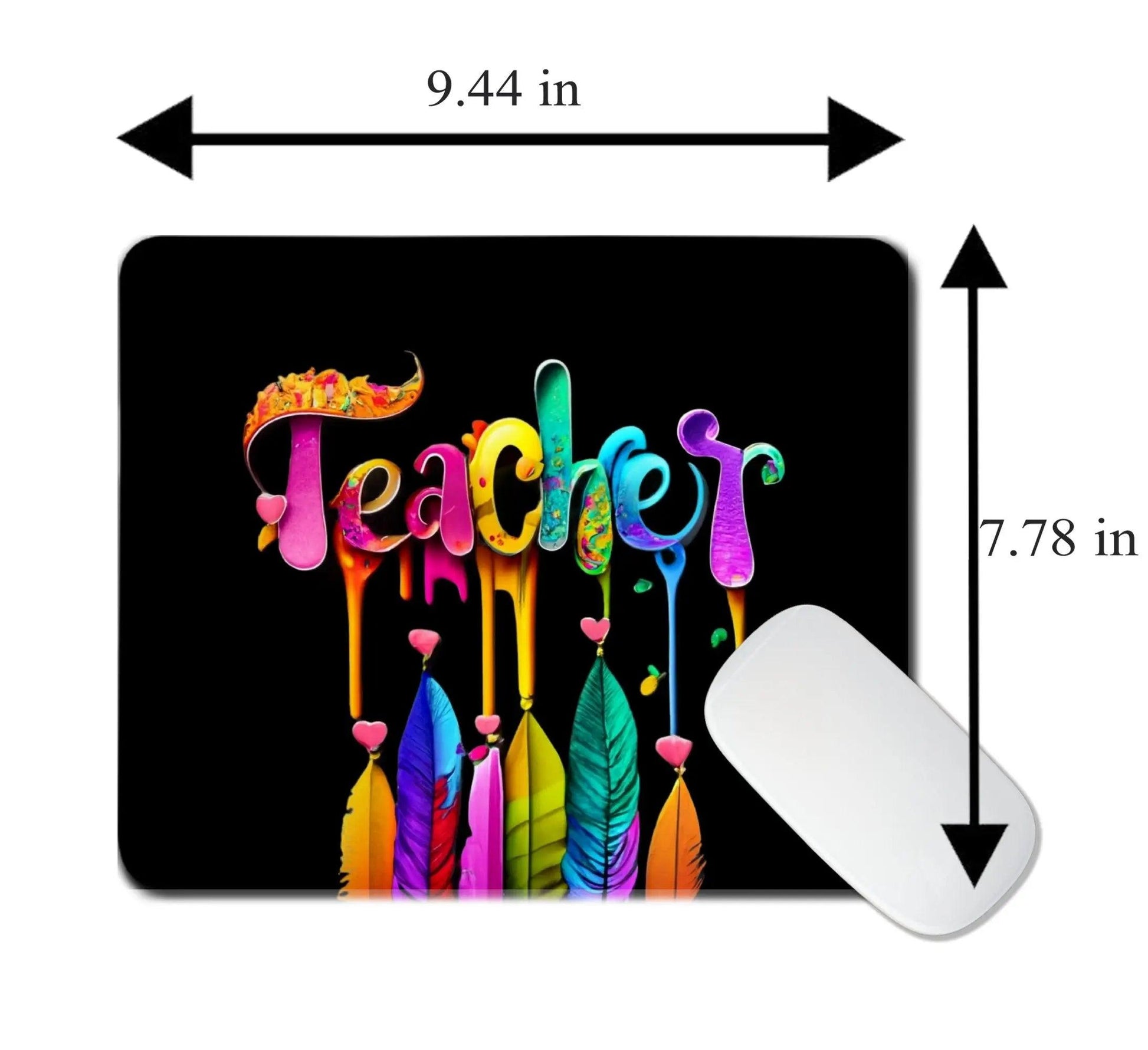 School Teacher Non-Slip Computer Mousepad Mouse Pad - Puck's