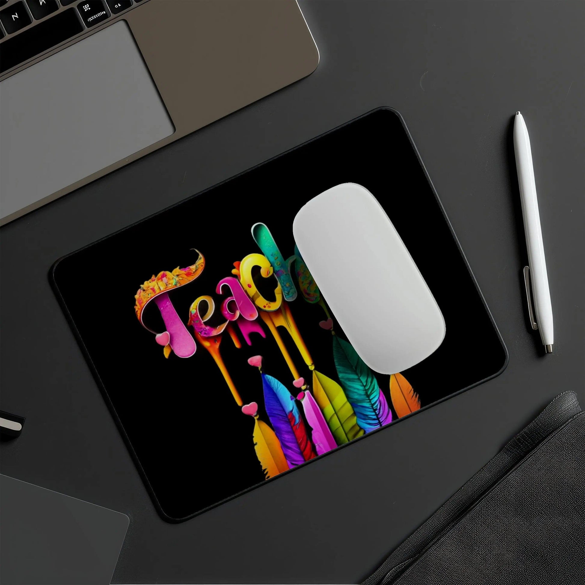 School Teacher Non-Slip Computer Mousepad Mouse Pad - Puck's