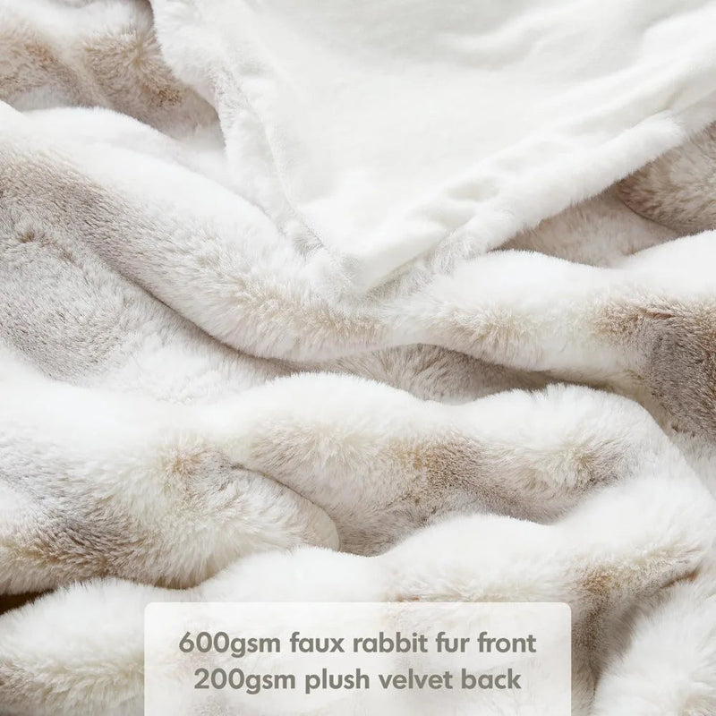 Frost Fox Fluffy Soft Blankets - Puck's