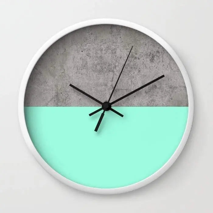 Sea on Concrete Wall clock - Puck's