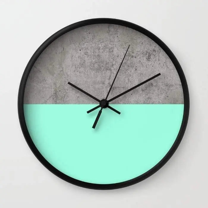 Sea on Concrete Wall clock - Puck's