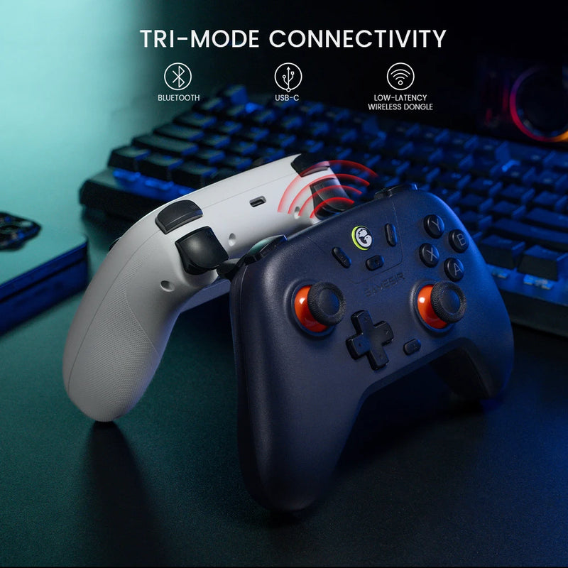 Gamesir T4 Nova Lite Wireless Gamepad Game Controller for Switch, Android, IOS, PC & Steam Games Hall Effect Stick - Puck's