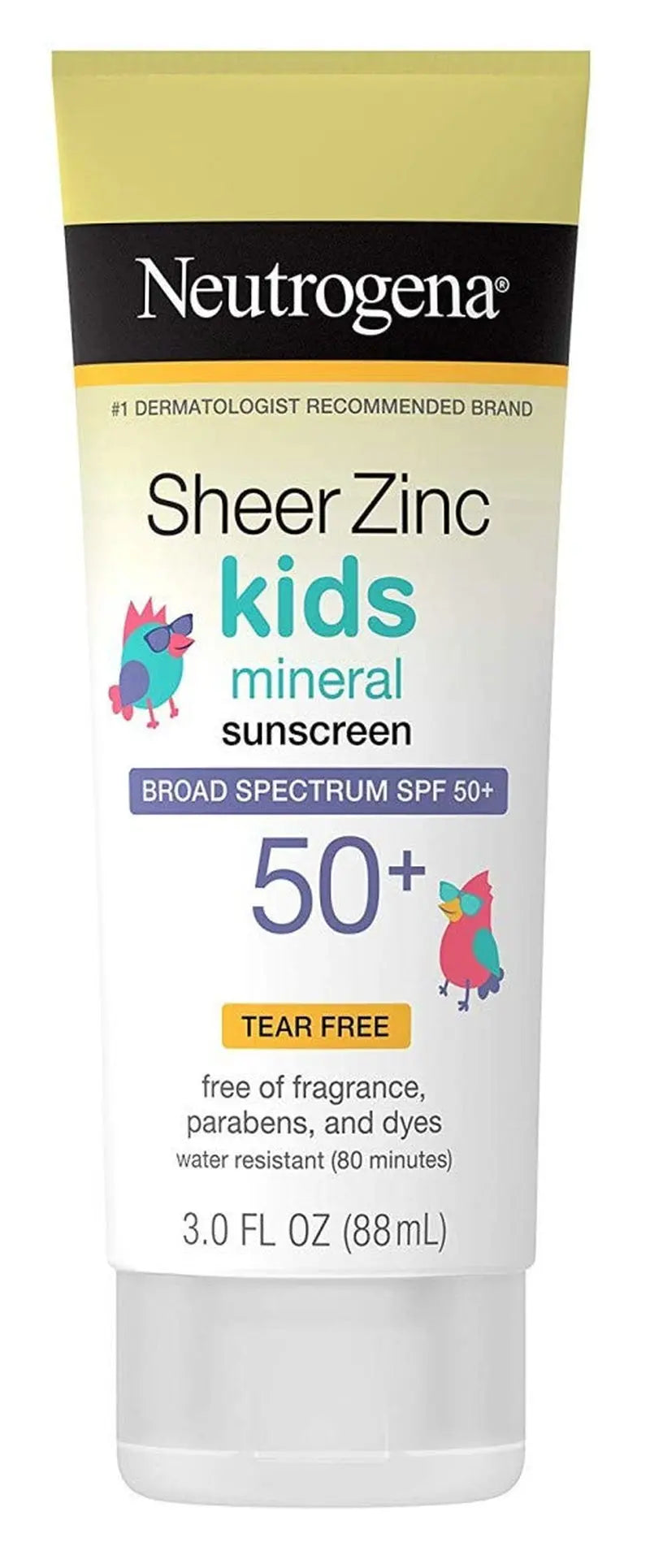 Sheer Zinc Spf#50+ Lotion Kids 3 Ounce (88Ml) (Pack of 2) - Puck's
