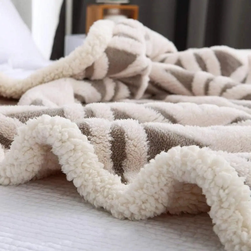Sherpa Fleece Blanket 71X80 Fuzzy Soft Throw Blanket Dual Sided Blanket for Couch Sofa Bed (Grey, 71''X 80'') - Puck's