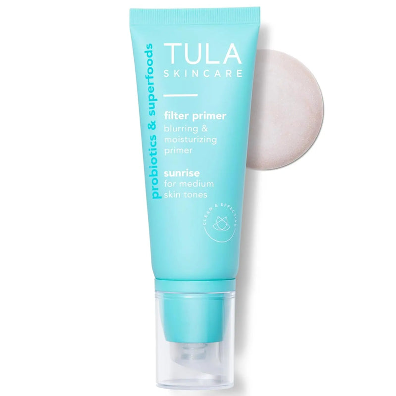 Skin Care Face Filter Blurring and Moisturizing Primer - Evens the Appearance of Skin Tone & Redness, Hydrates & Improves Makeup Wear - Puck's