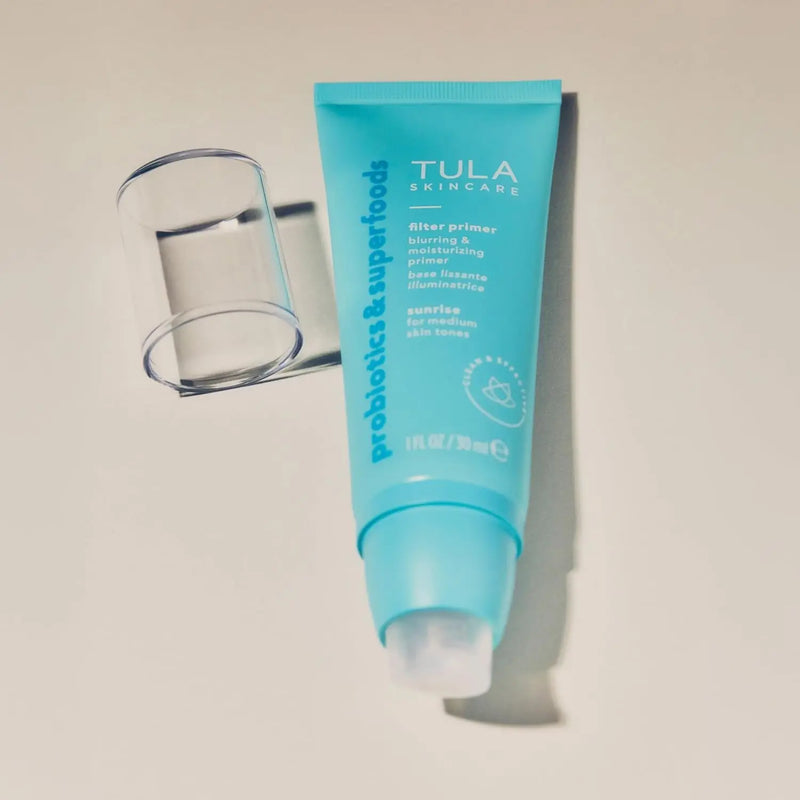 Skin Care Face Filter Blurring and Moisturizing Primer - Evens the Appearance of Skin Tone & Redness, Hydrates & Improves Makeup Wear - Puck's