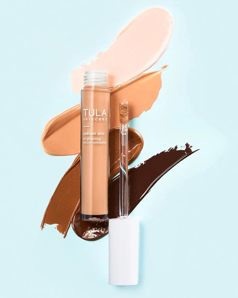 Skin Care Radiant Skin Brightening Serum Concealer | Conceals Dark Circles & Discoloration, Longwearing & Crease-Resistant, Brightens the Appearance of Skin over Time | 0.18 Fl Oz. - Puck's