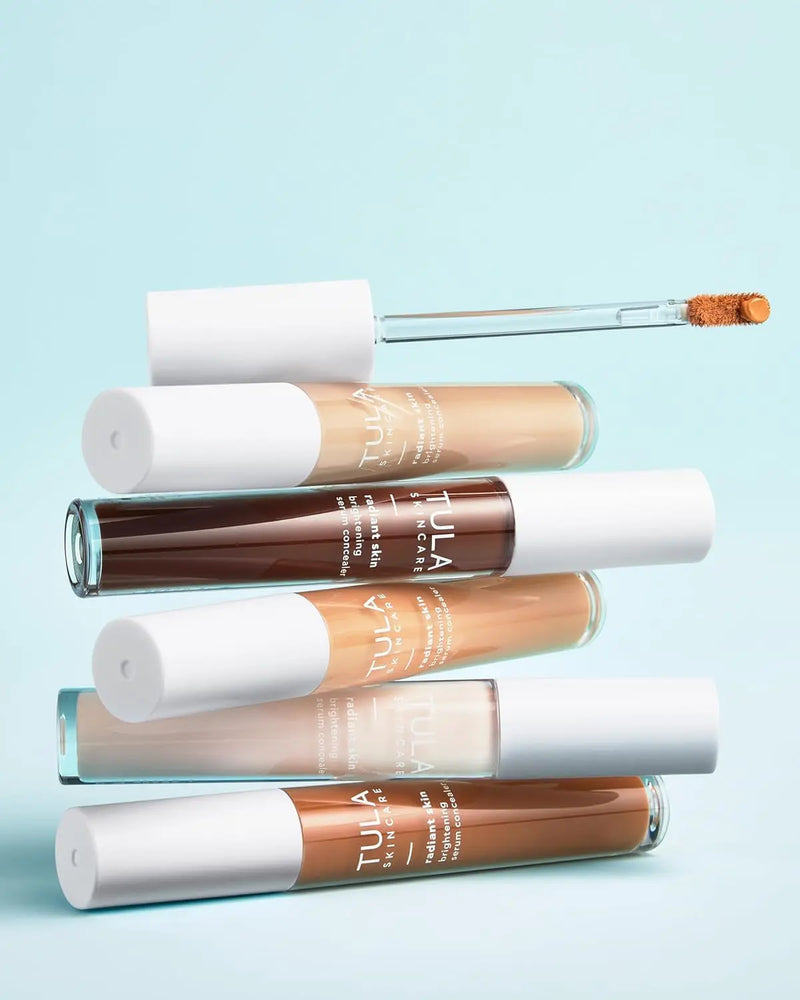 Skin Care Radiant Skin Brightening Serum Concealer | Conceals Dark Circles & Discoloration, Longwearing & Crease-Resistant, Brightens the Appearance of Skin over Time | 0.18 Fl Oz. - Puck's