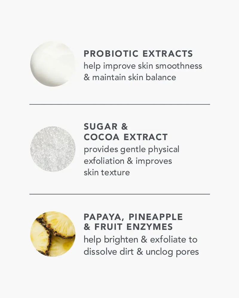 Skin Care so Chocolate Peppermint Exfoliating Sugar Scrub - Face Scrub, Sugar, Cocoa and Probiotic Extracts to Melt Away Excess Oil for a Softer and Radiant-Looking Complexion, 1.8 Oz. - Puck's