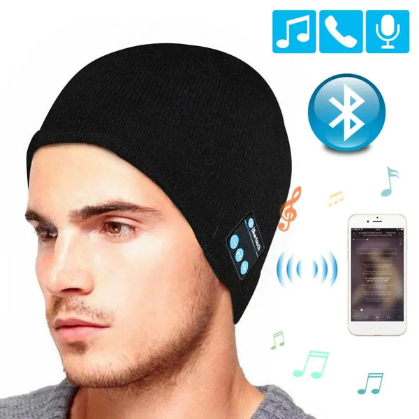 Smart Headset Beanie Cap - Puck's