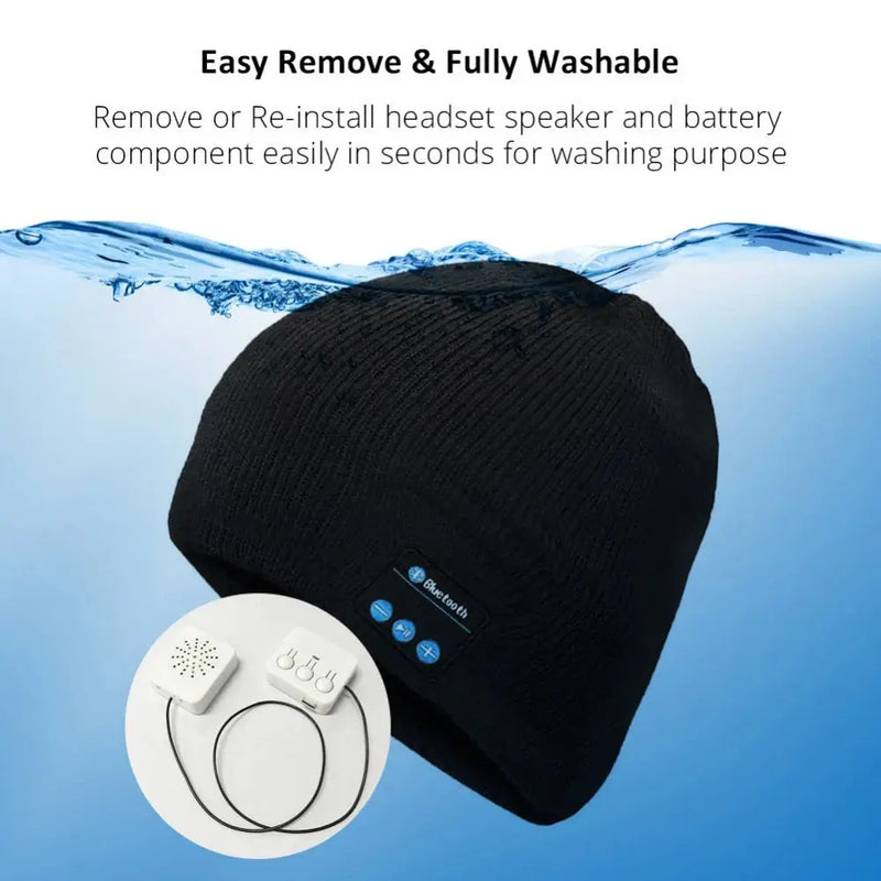 Smart Headset Beanie Cap - Puck's