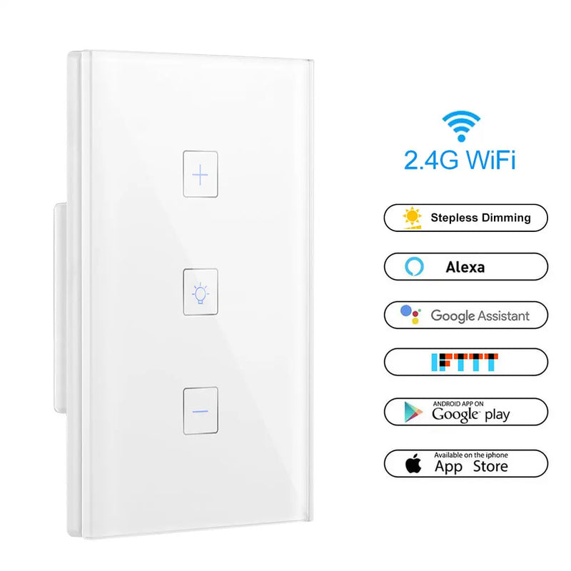 Smart Light Dimmer Touch Control WiFi Switch - Puck's