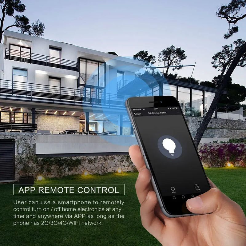 Smart Light Dimmer Touch Control WiFi Switch - Puck's