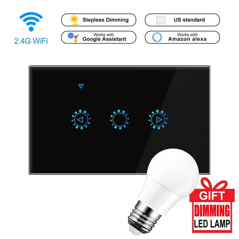 Smart Wifi Switch Compatible with Amazon Alexa - Puck's