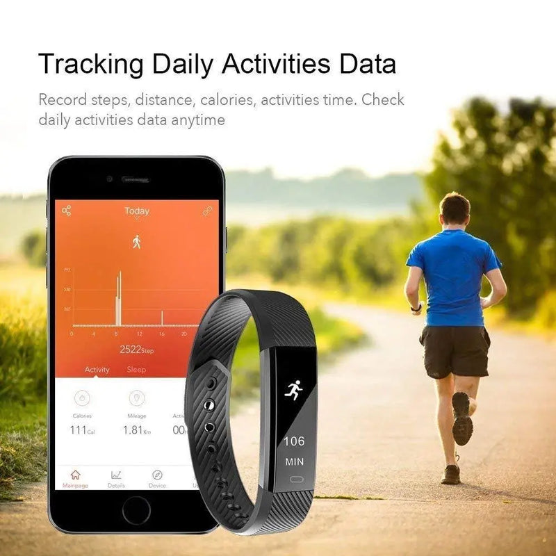 SmartFit Slim Activity Tracker And Monitor Smart Watch With FREE Extra - Puck's