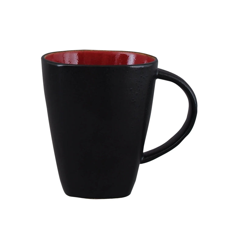 Soho Lounge Square 16-Piece Dinnerware Set - Red - Puck's