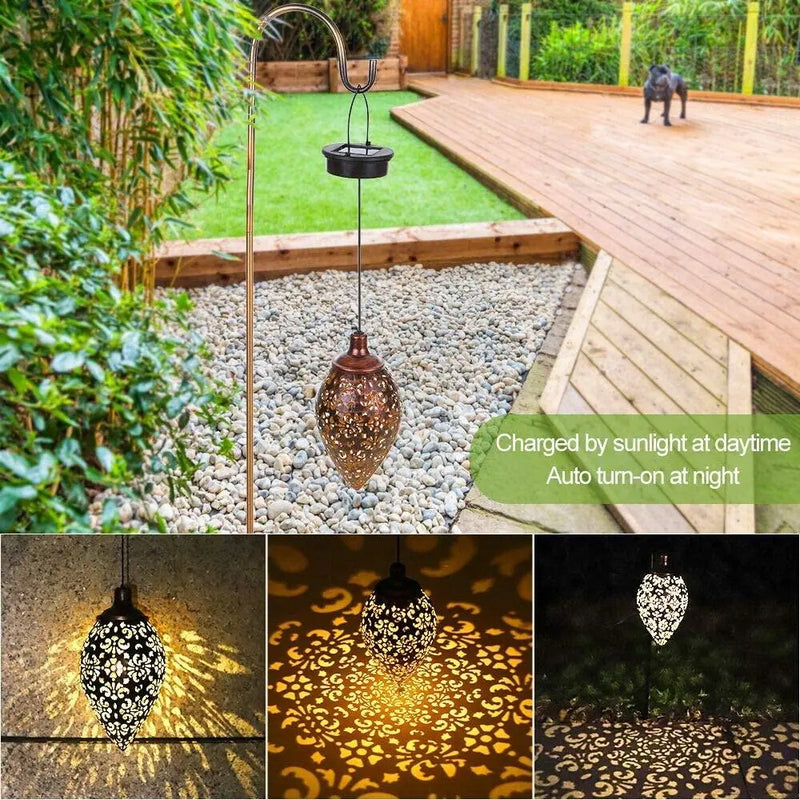 Solar Light LED Lantern Garland Waterproof Hanging Outdoor Fairy Light - Puck's