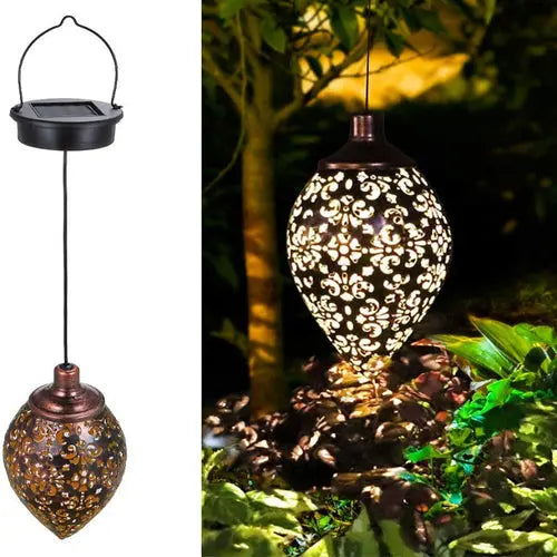 Solar Light LED Lantern Garland Waterproof Hanging Outdoor Fairy Light - Puck's