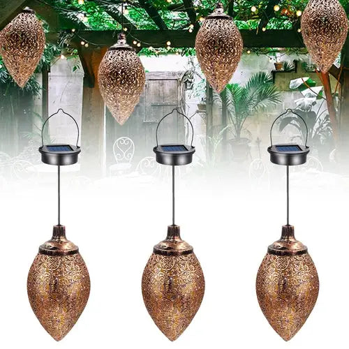 Solar Light LED Lantern Garland Waterproof Hanging Outdoor Fairy Light - Puck's