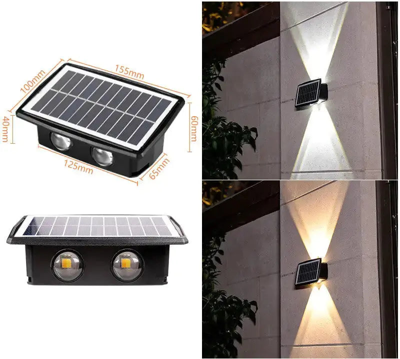 Solar Outdoor Wall Lights Waterproofing - Puck's