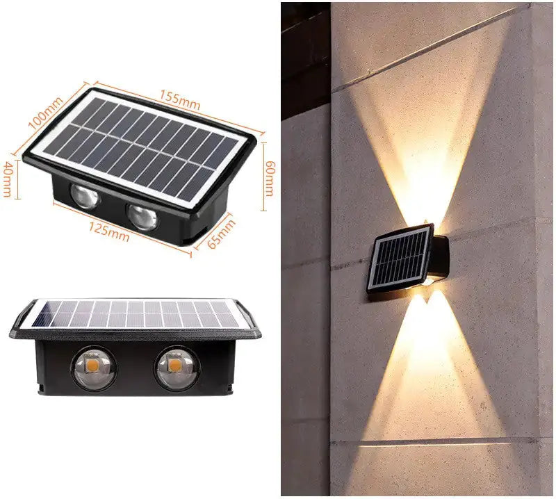 Solar Outdoor Wall Lights Waterproofing - Puck's