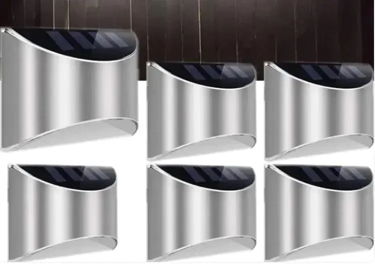Solar outdoor stair light, aisle corridor step light, outdoor balcony garden park landscape lighting - Puck's