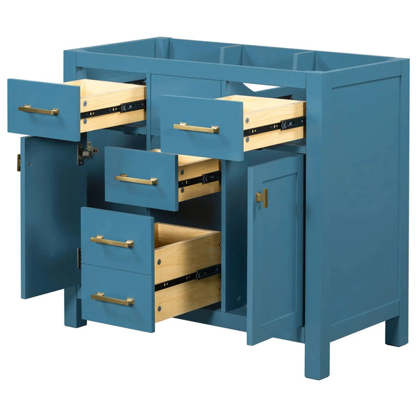 Solid Wood Bathroom Storage Cupboards - Puck's