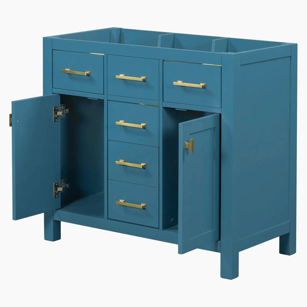 Solid Wood Bathroom Storage Cupboards - Puck's