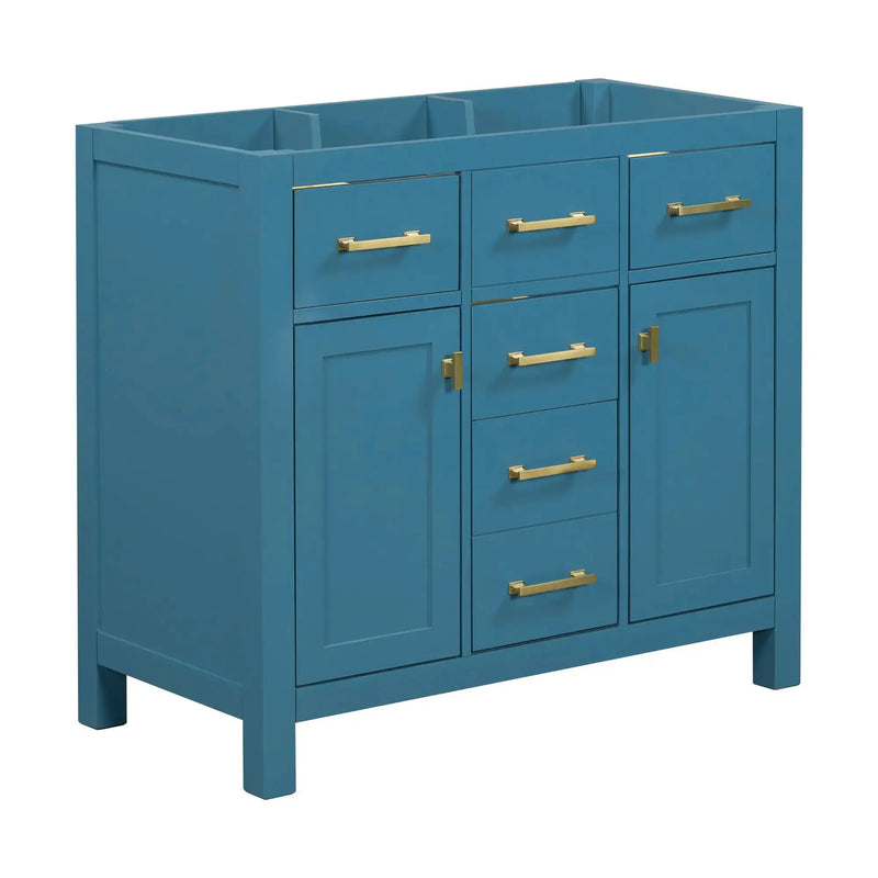 Massief houten opbergkasten voor de badkamer - Puck's