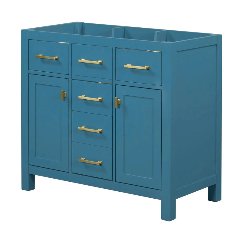 Massief houten opbergkasten voor de badkamer - Puck's