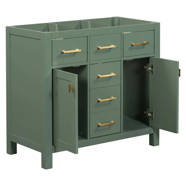 Solid Wood Bathroom Storage Cupboards - Puck's
