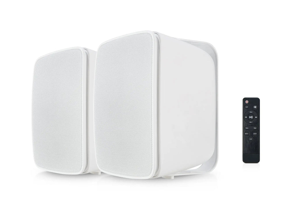 SoundPro Dual Bluetooth Weatherproof Indoor & Outdoor Wall-Mount - Puck's
