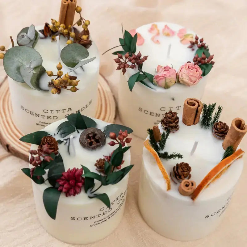 Soy Wax Fragrance Candles - Puck's