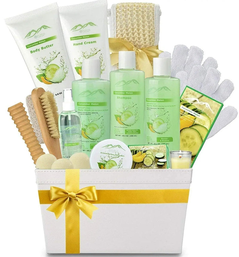 Spa Gift Baskets for Women Valentines Gift Basket - Holiday Gift Spa Set Bed and Bath Body Works Gift Baskets for Women! (XXL) - Puck's