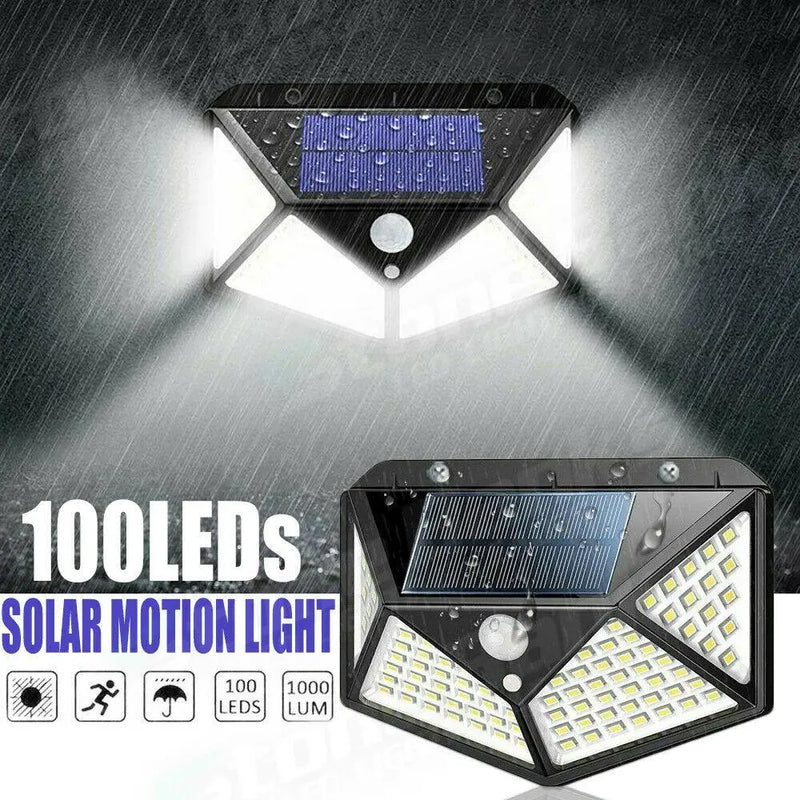 Split Type Solar 100COB Led Induction Wall Light Indoor Outdoor Garden - Puck's