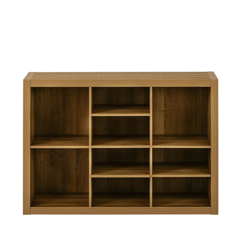 Springwood Adjustable Shelf Cube Storage, Light Honey Finish - Puck's