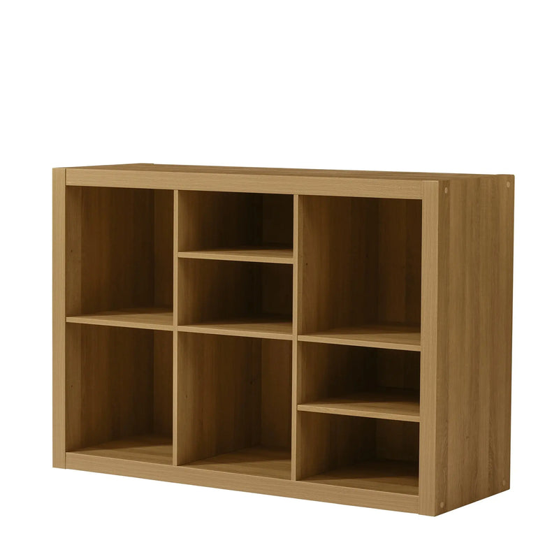 Springwood Adjustable Shelf Cube Storage, Light Honey Finish - Puck's