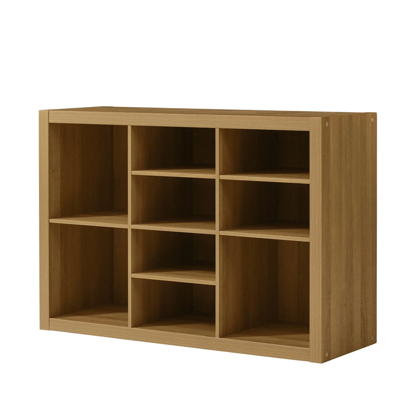 Springwood Adjustable Shelf Cube Storage, Light Honey Finish - Puck's